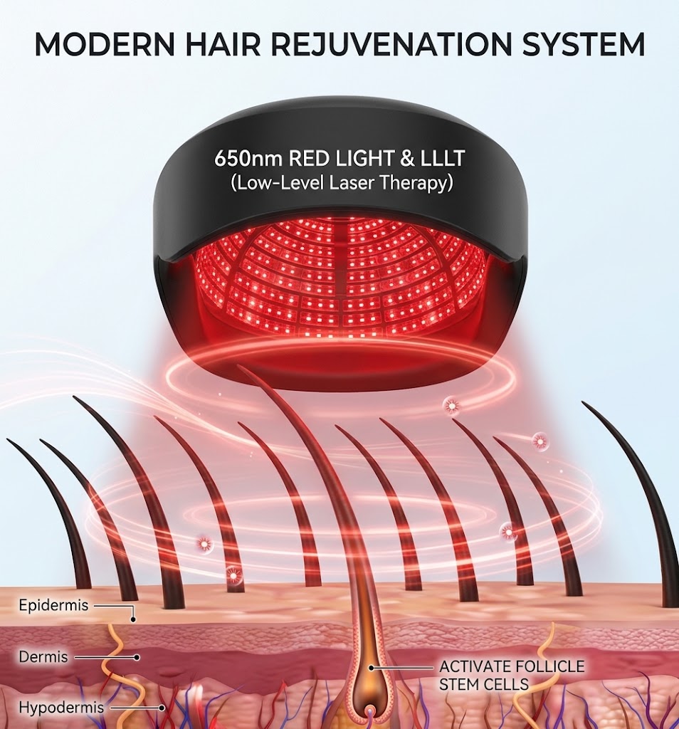 Red Light Therapy Cap